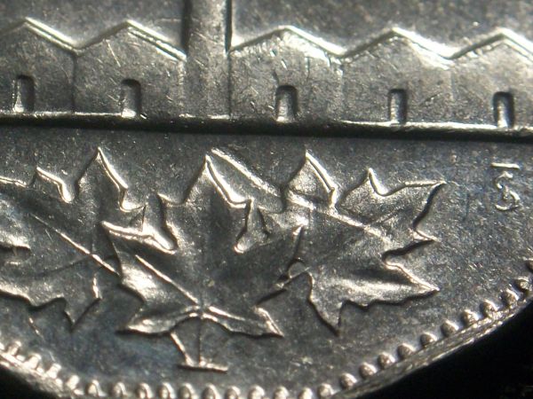1951-Five-Cent-With-Strike-Through